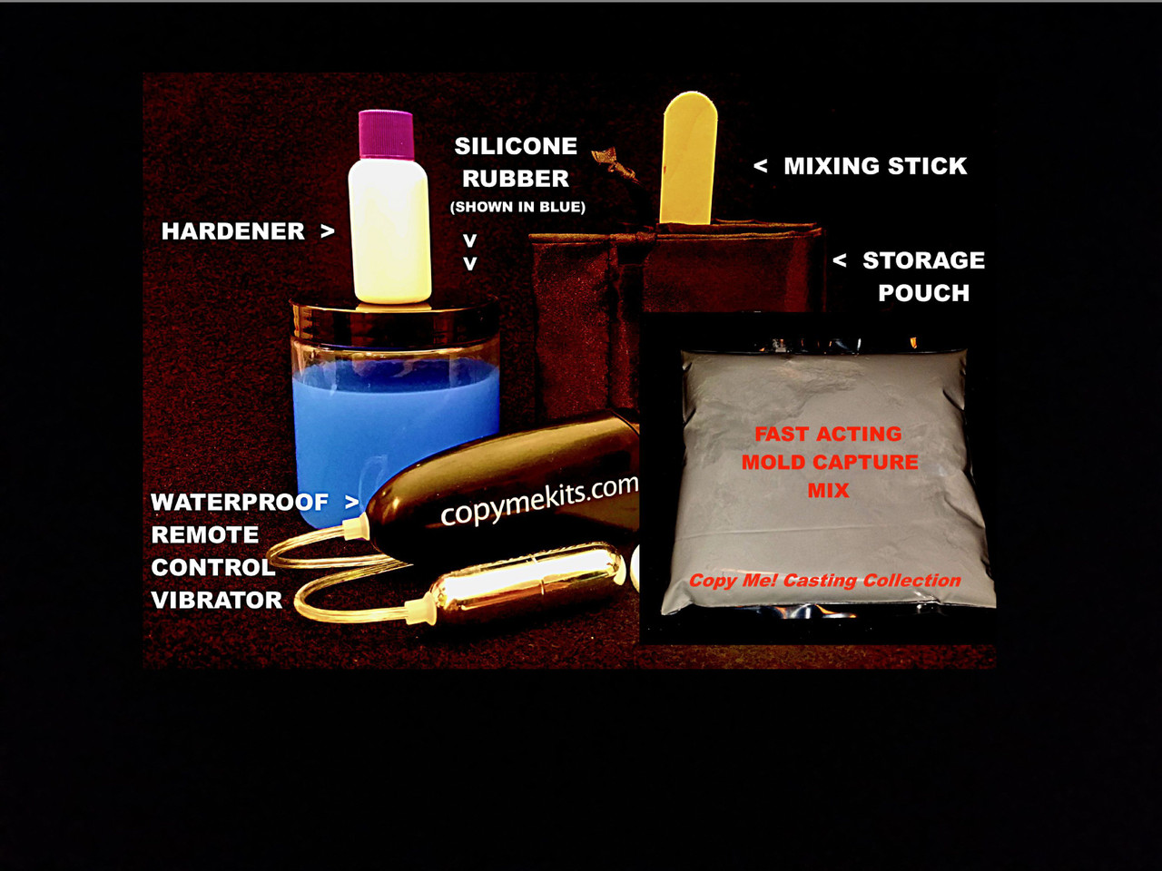 Copy Me Penis Casting Ultra Kits 1 In Home Molding System Patented Vibrating Dildo Duplicate